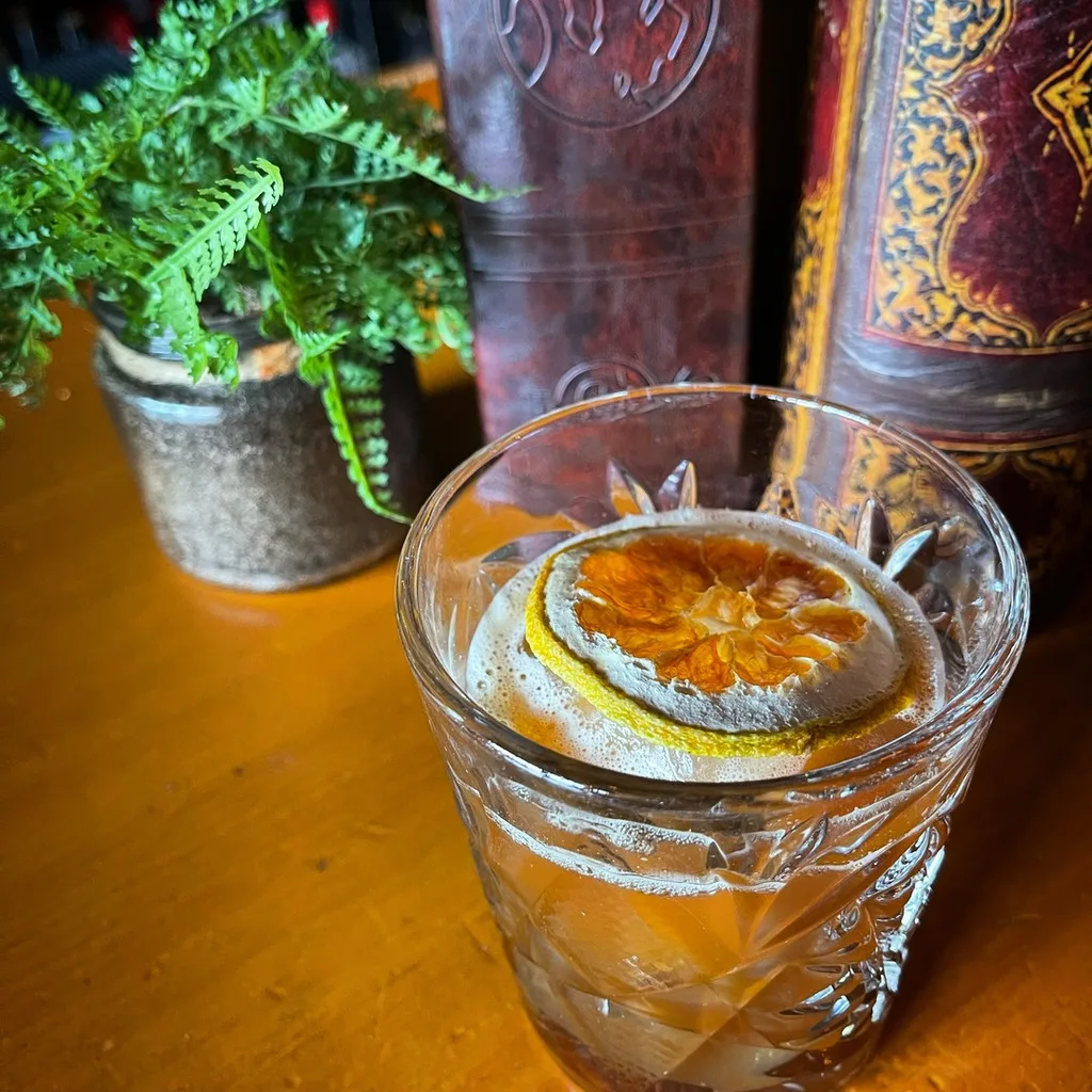 Intimate corner seating area