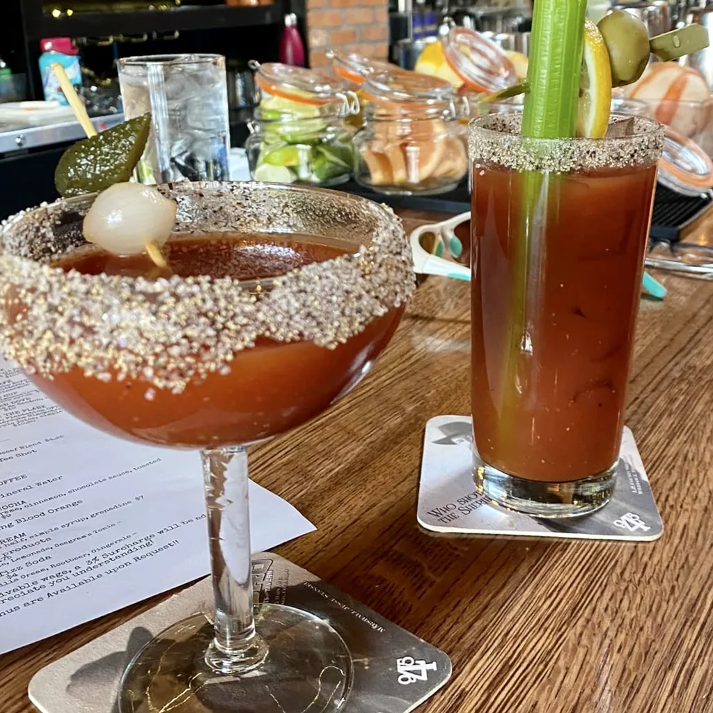 Bar stools at the El Moro main bar